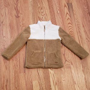 Seven for all mankind sherpa block jacket boys size 6